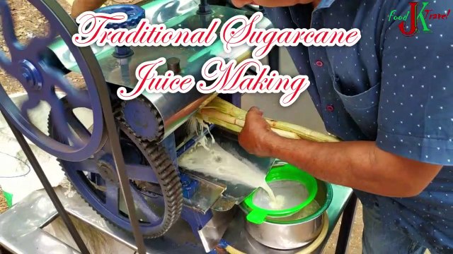 Sugarcane Juice Making I Traditional Sugarcane Juice Making I Sugar cane Juice