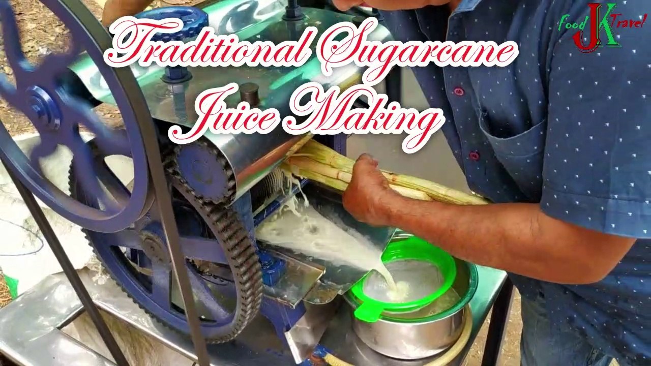 Sugarcane Juice Making I Traditional Sugarcane Juice Making I Sugar cane Juice