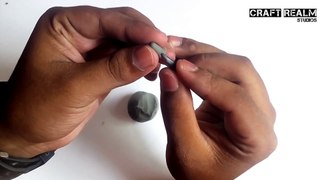 How to make a small cute elephant using polymer clay ( 1080 X 1920 )mix