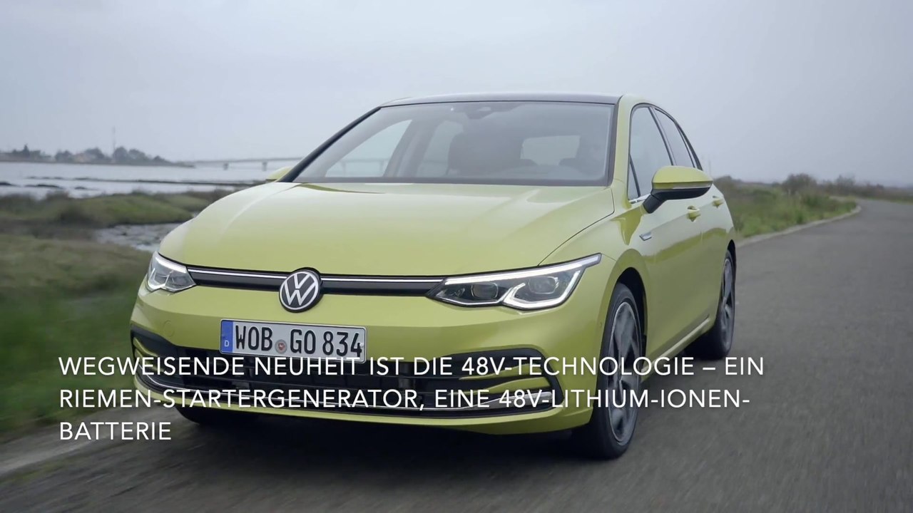Der neue Volkswagen Golf - Fünf Hybridantriebe für den neuen Golf