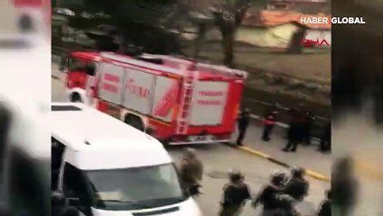 Uzungöl'de kaçak binaların yıkımına başlandı