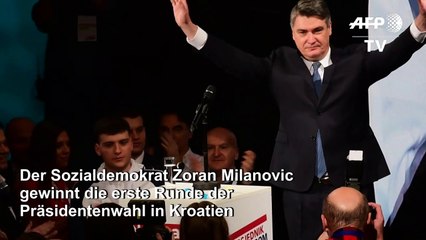 Kroatien: Stichwahl um Präsidentenamt am 5. Januar