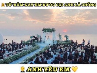 Từ hôm nay em được gọi anh là chồng