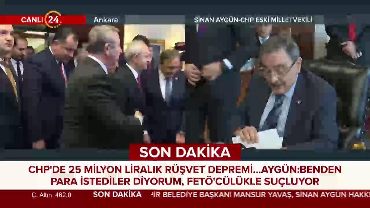 CHP'de rüşvet skandalı