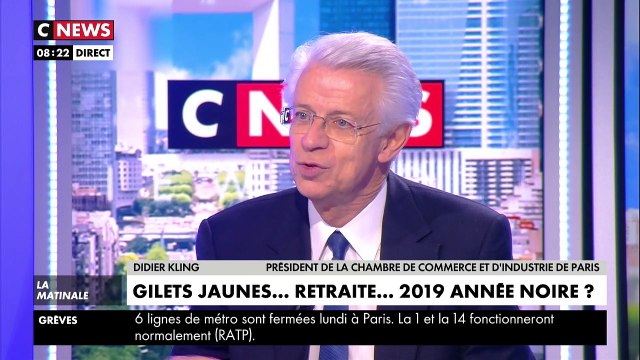 Didier Kling, sur l'impact de la grève pour les commerçants : « ce sont souvent des drames humains»