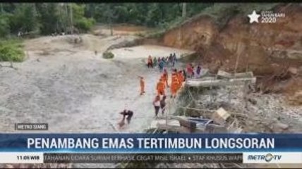 Empat Penambang Emas Ilegal di Jambi Tewas Tertimbun Longsor