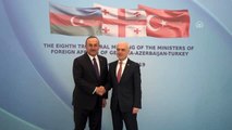 Dışişleri Bakanı Çavuşoğlu, Gürcü mevkidaşıyla görüştü
