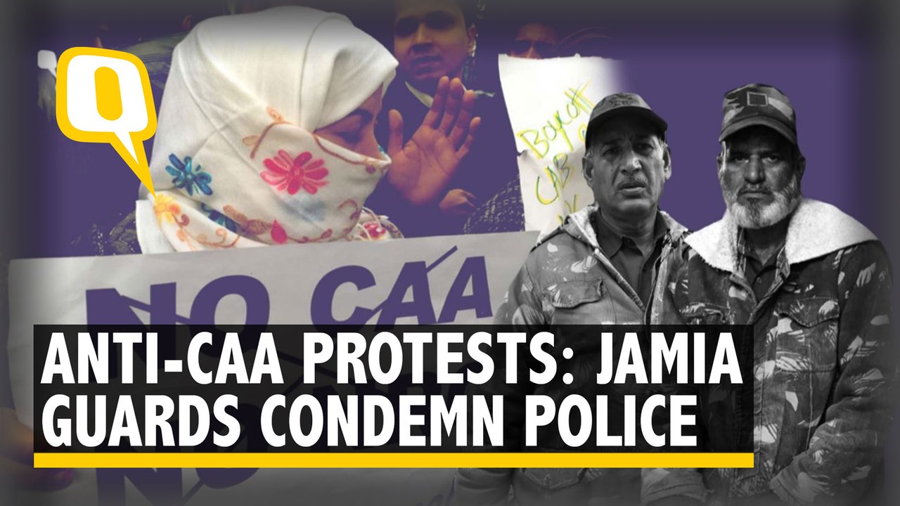 Anti-CAA Protests in Jamia: Ex-Army Men, Security Guards at Jamia Recall Police Brutality