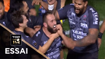 TOP 14 - Essai Beka GIGASHVILI (RCT) - Toulon - Clermont - J11 - Saison 2019/2020