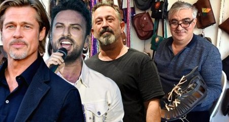 Dünyaca ünlü Hollywood filmleri için çarık üretti! Brad Pitt, Cem Yılmaz ve Tarkan'ı giydirdi