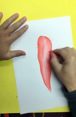 9 Simple painting strokes with colored pens you will enjoy