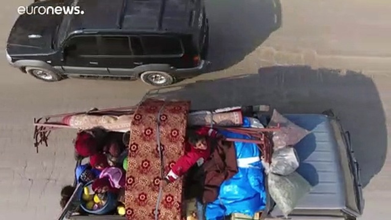 Massenflucht wegen Kämpfen in Syrien: Erdogan droht Europa