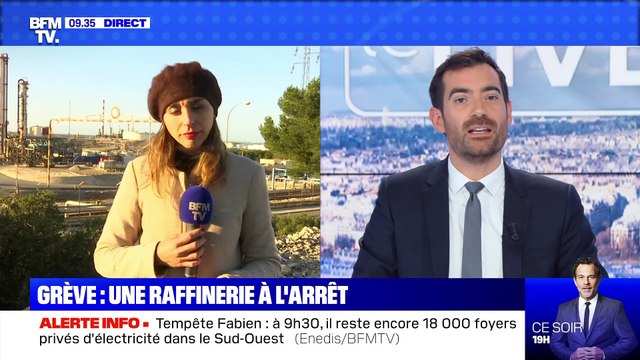 Grève: une raffinerie bloquée - 23/12