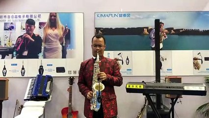 KIMAFUN wireless saxophone microphone
