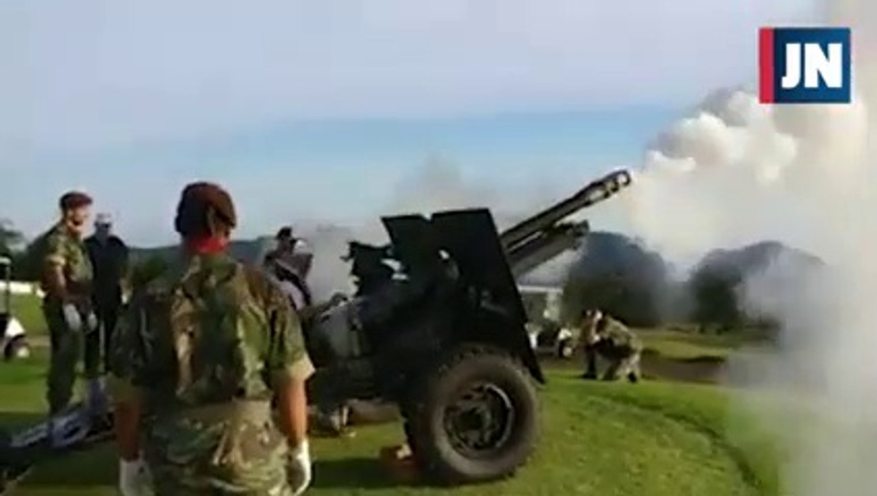 civil dispara canhão em torneio de golfe na madeira
