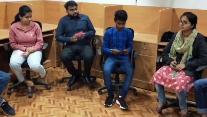 Students Of SquadVision Can Be Seen Writing Their German Exam
