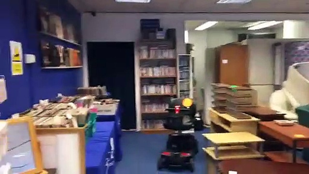 Tour of the Overgate Hospice  furniture shop in Brighouse