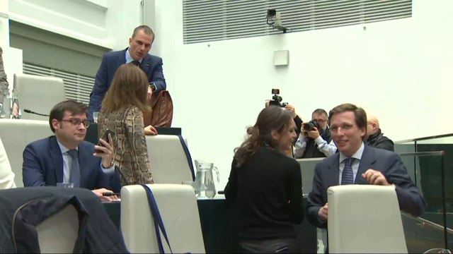 Pleno del Ayuntamiento de Madrid sobre Presupuestos