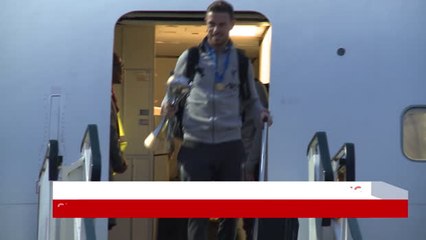 Liverpool arrive back home with Club World Cup trophy