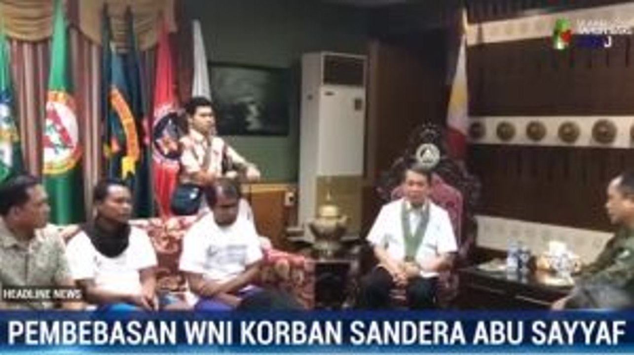 Dua WNI Sandera Abu Sayyaf Berhasil Dibebaskan