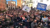 Salvini in piazza da Ancona (23.12.19)