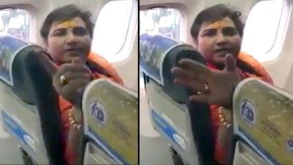 Video of Pragya Singh Thakur Arguing With Passengers On the Flight Went Viral