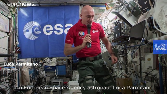 Astronaut Luca Parmitano snares his first Dragon supply spacecraft