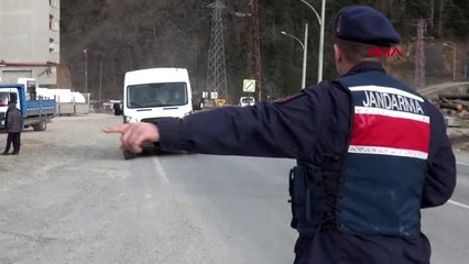 Trabzon uzungöl'de kaçak yapıların yıkımına başlandı