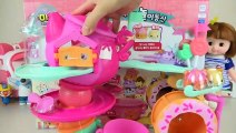 Baby Doll Spoon Pet Hamster Slide Park toys