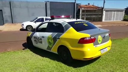 Corsa com registro de furto é localizado no Bairro Esmeralda