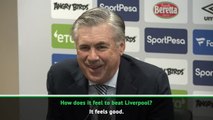 It feels good to beat Liverpool! - Ancelotti