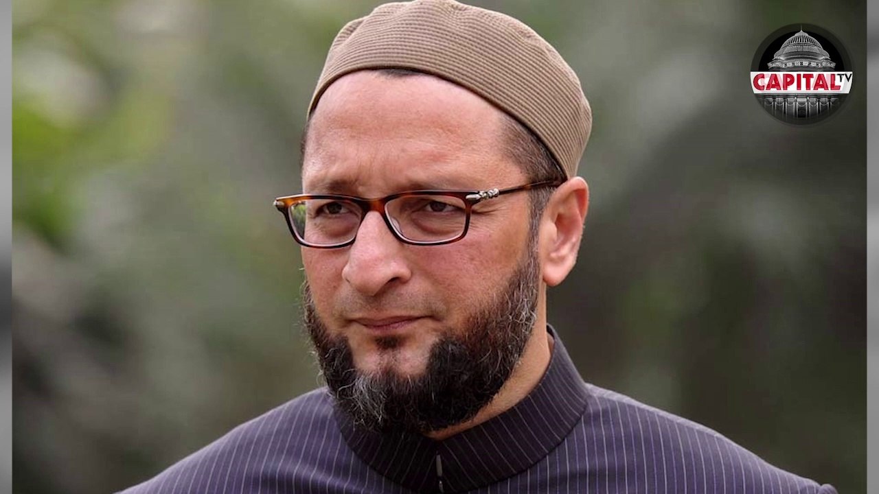 Owaisi calls upon Muslims to hoist national flag on every house | Capital TV