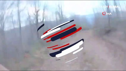 Avlamak isterken av oluyordu! O anlar saniye saniye kamerada