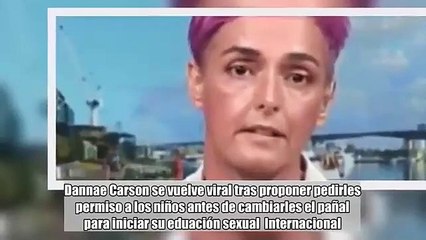 La madre que dice que hay que pedir permiso al bebé para cambiarle el pañal