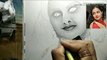 Saurav  joshi v/s Draw with Shivam sk, South Indian ectress nithya menon  realistic drawing art channel  saurav joshi art's full time  video