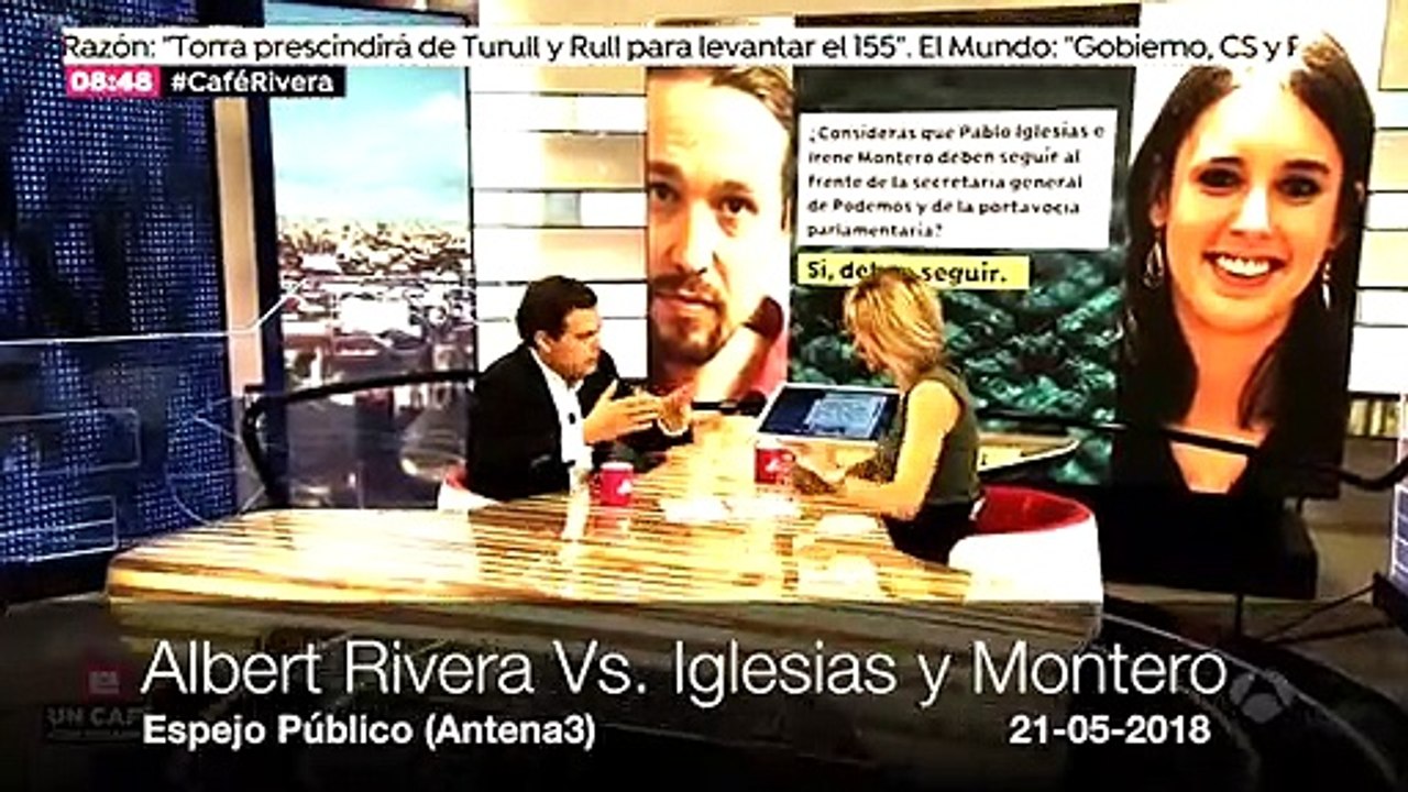 Rivera se divierte: desde que Iglesias y Montero son dueños de un casoplón, ¿qué pensarán de los okupas?