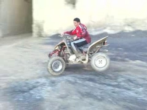 karim 2 roue en 350 raptor