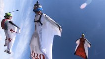 Australian flyer wins wingsuit tournament in China