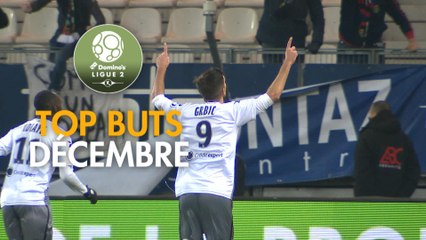 Top Buts Domino's Ligue 2 - Décembre (saison 2019/2020)