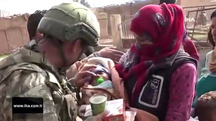 Huzurun adresi oldular... Resülayn halkından Türk devletine teşekkür