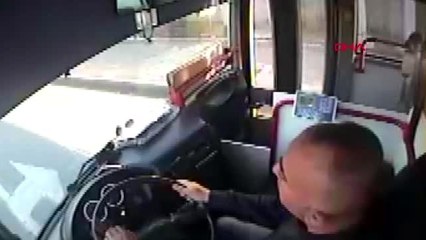 Yozgat-halk otobüsü şoförü, yardım isteyen yaralıyı hastaneye götürdü