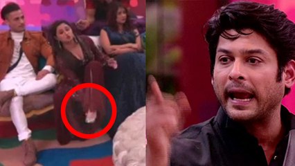 Bigg Boss 13: Rashmi Desai ने दिखाया Sidharth Shukla को जूता | FilmiBeat