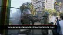 teleSUR Noticias: Denuncian a intendente metropolitano de Chile