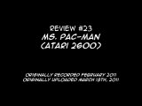 Review 23 - Ms. Pac-Man (2600)