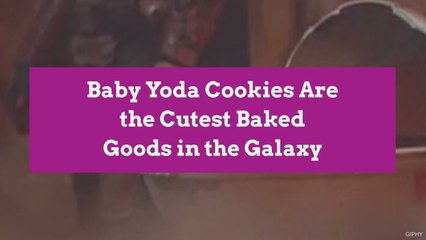 Baby Yoda Cookies Are the Cutest Baked Goods in the Galaxy