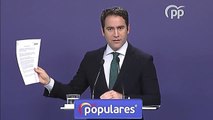El PP pide a la Junta Electoral que le quite a Junqueras el acta de eurodiputado
