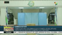 Uzbekistán: el lunes se conocerán resultados de elección legislativa
