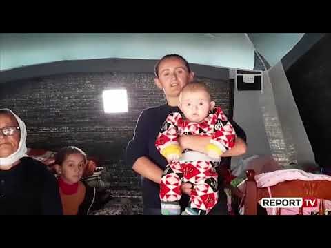 Report TV -Familja me 6 anëtarë jeton në çadër, gjyshja: Nuk kam durim më