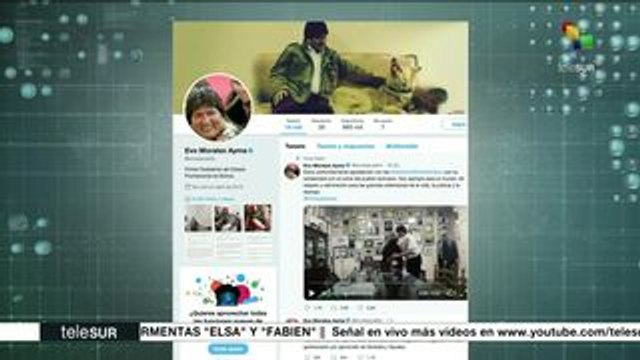 Convoca Evo Morales al MAS para definir candidatos de elección 2020