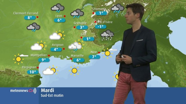 Votre météo de ce mercredi 24 décembre : de la neige dans les Alpes et 17°C à Avignon !